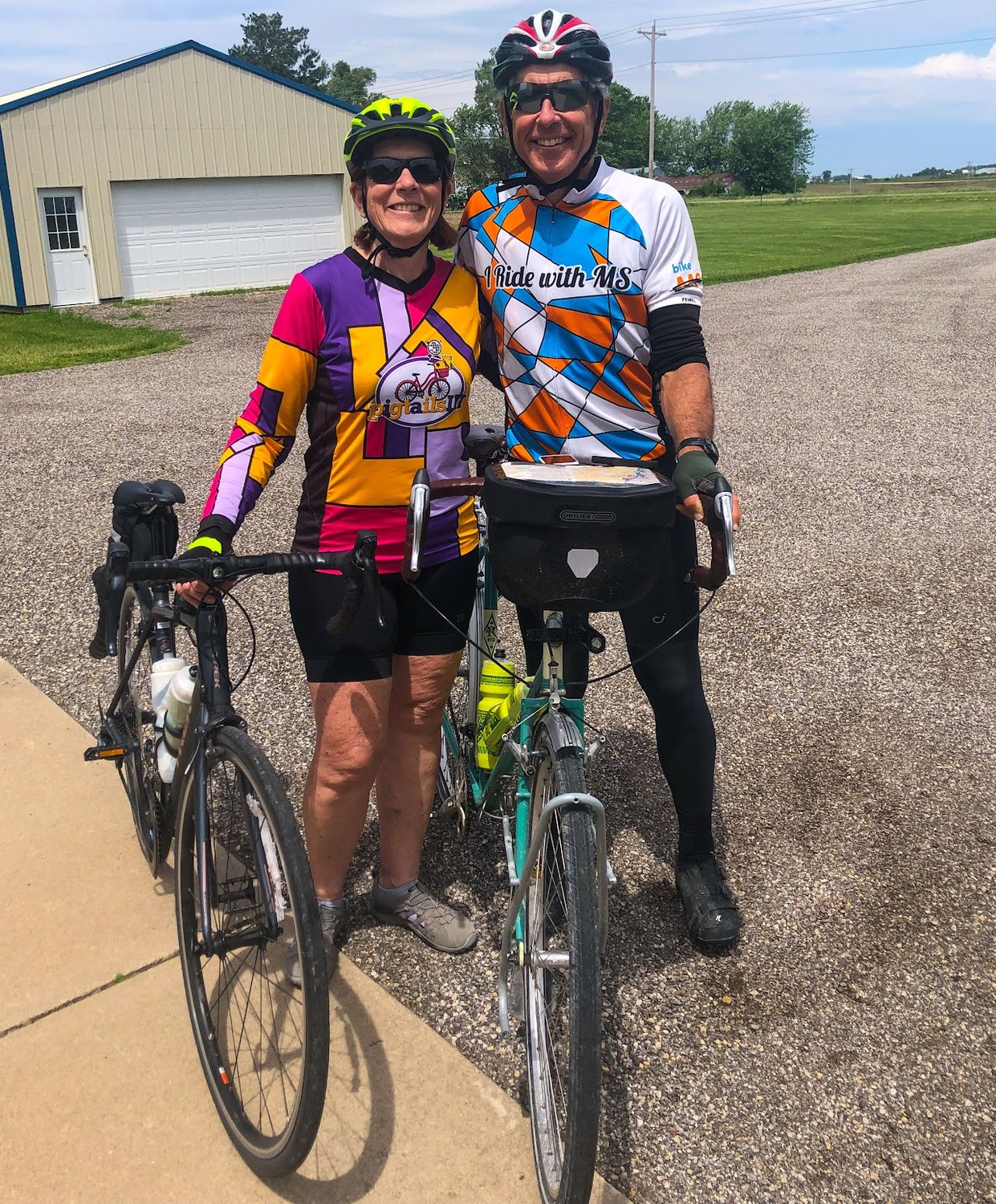 Cross-country bike ride brings journalist to Eldridge | North Scott Press